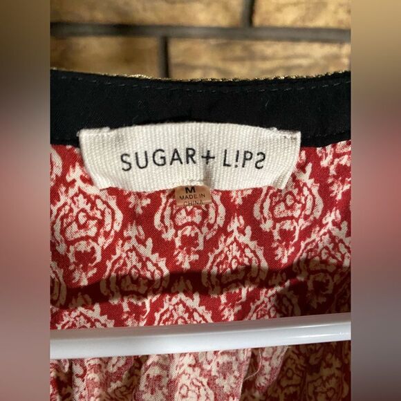 Red Sugar+l!ps tank top - Picture 2 of 6